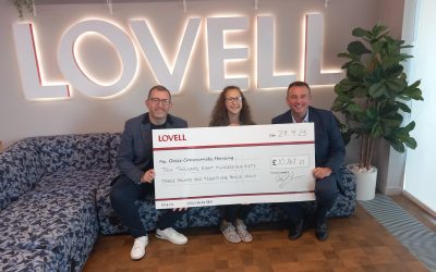 Teeing off in style: Lovell Partnerships (North East) hosts charity golf day raising over £10,500 for North East homelessness charity