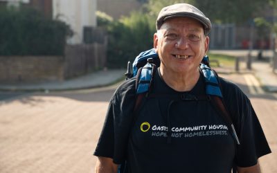 From London to Gateshead: Walking 385 miles to support people experiencing homelessness